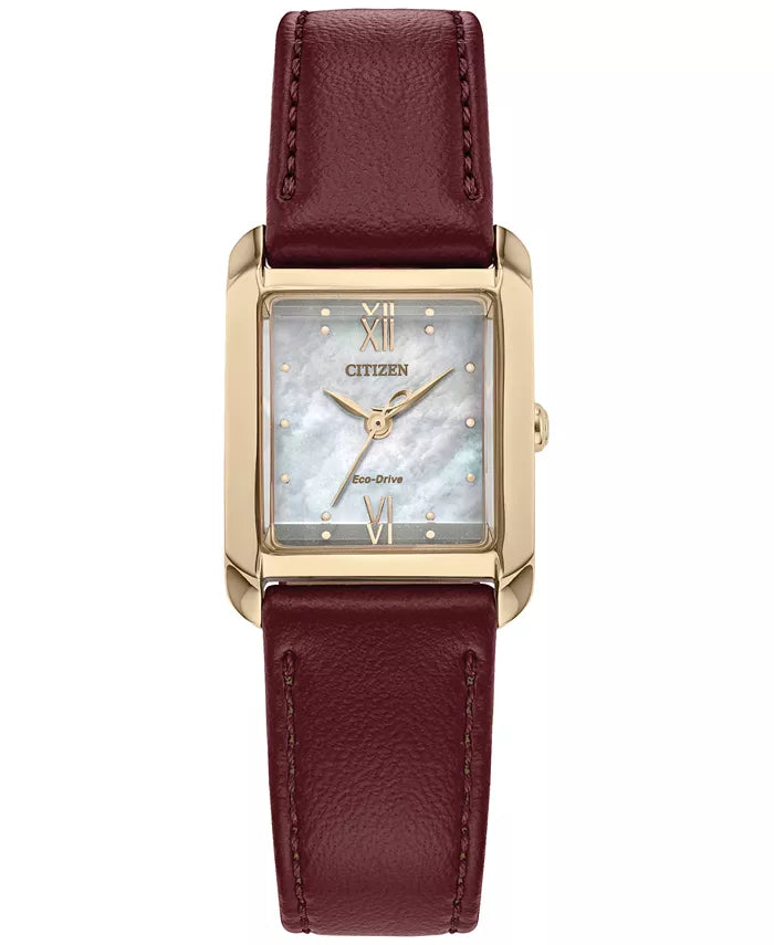 Citizen Women\'s Burgundy Watch Leather New Citizen Eco-Drive Women main image 2