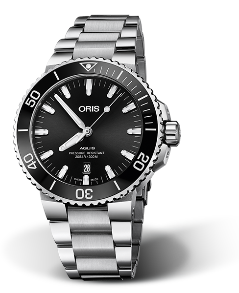 AQUIS DATE
43.50 MM
STAINLESS STEEL