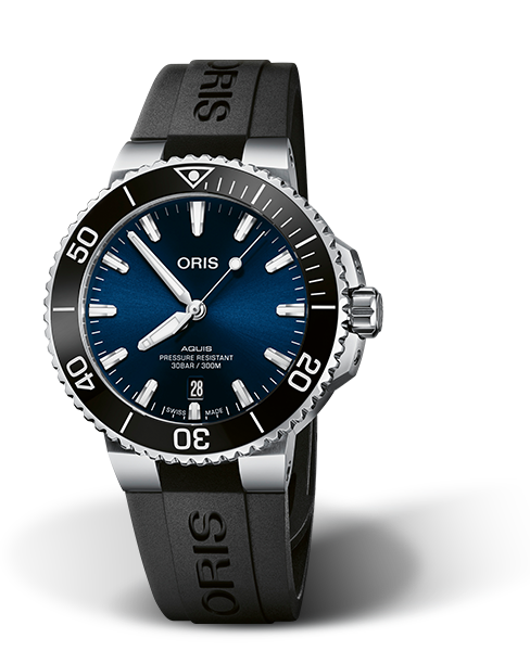 AQUIS DATE
 41.50 MM
 STAINLESS STEEL