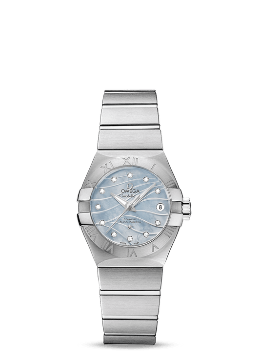 CONSTELLATION OMEGA CO-AXIAL 27 MM
 
 Steel on steel