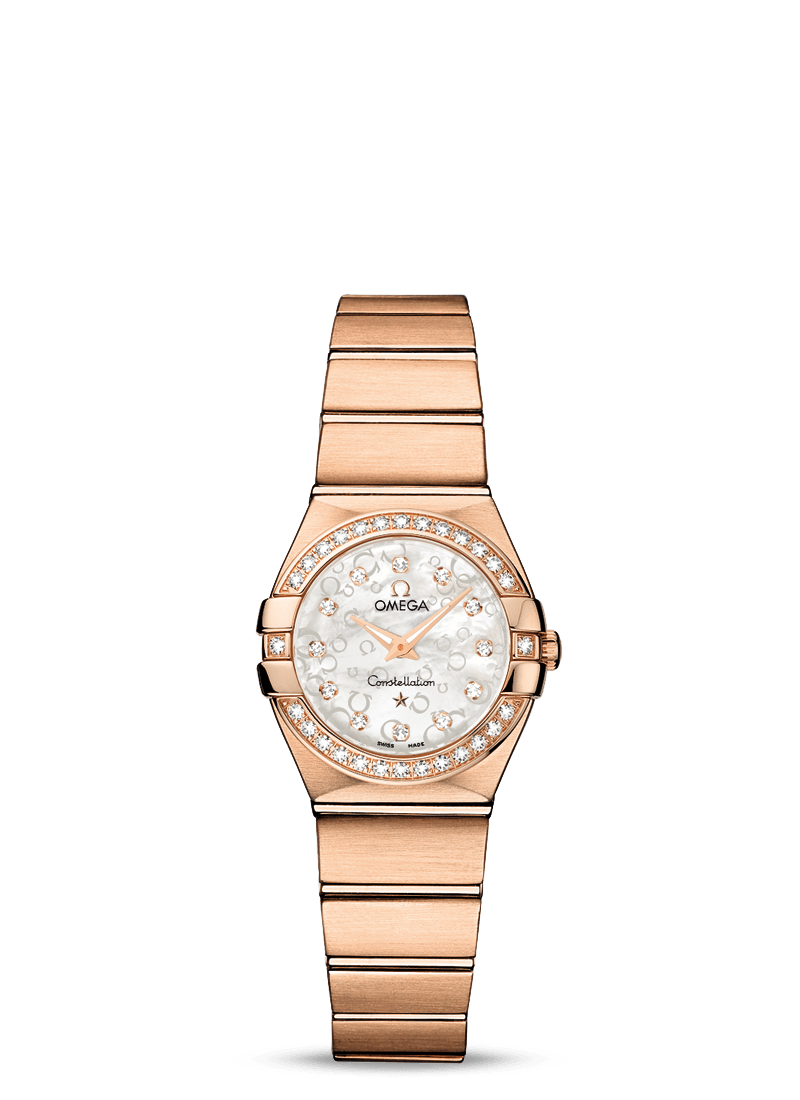 CONSTELLATION QUARTZ 24 MM
Red gold on red gold