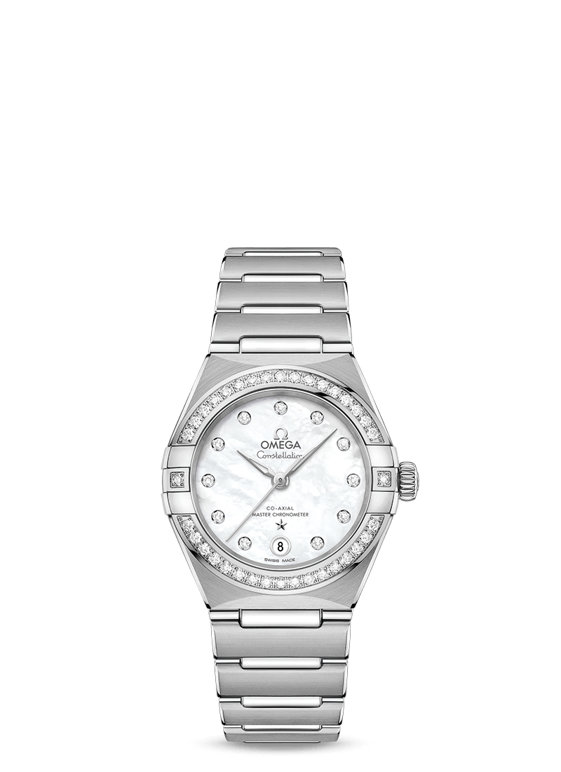 Steel on steel
Constellation Manhattan
Omega Co‑Axial Master Chronometer 29 mm