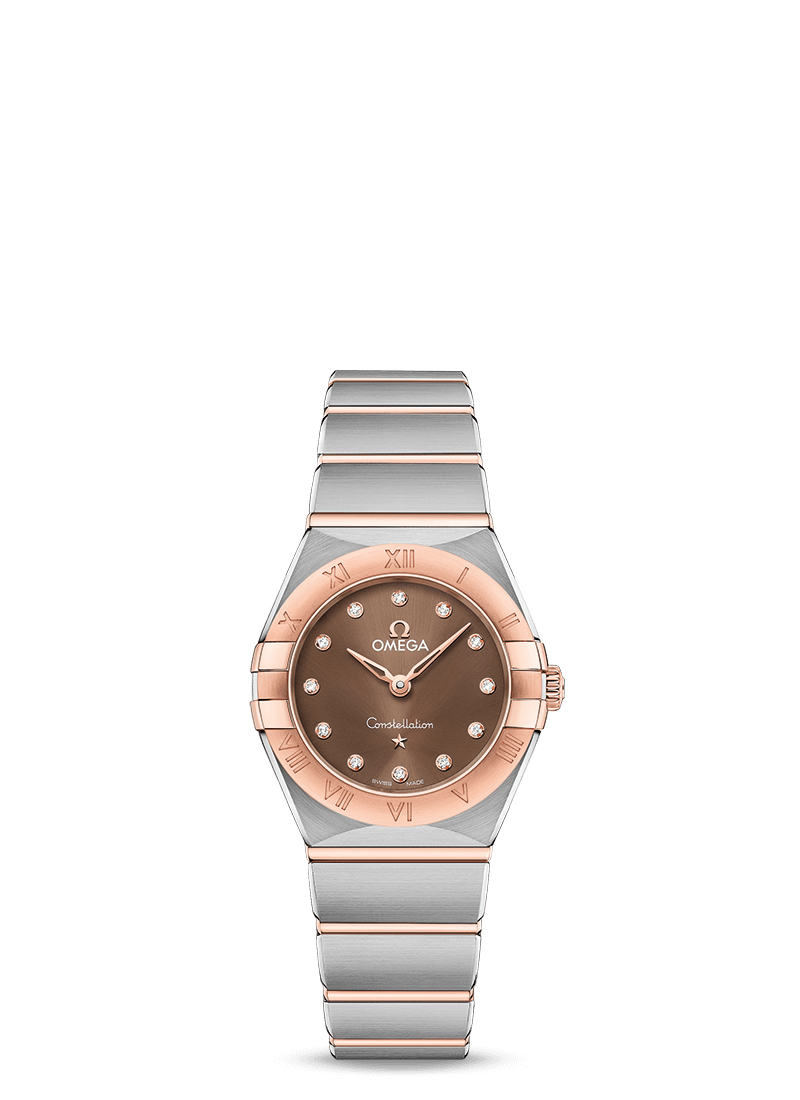 Steel ‑ Sedna™ Gold on Steel ‑ Sedna™ Gold Constellation Manhattan Quartz 25 mm