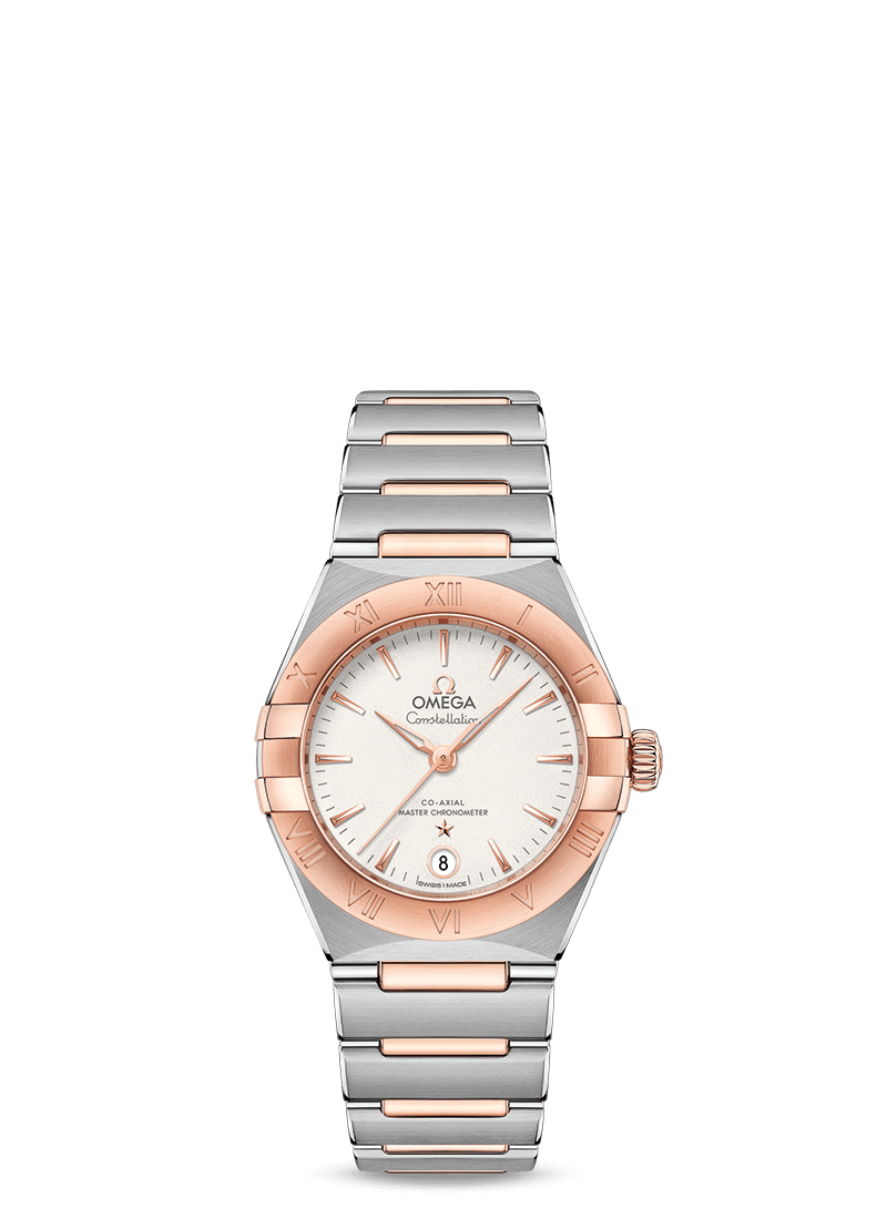 Steel ‑ Sedna™ Gold on Steel ‑ Sedna™ Gold
Constellation Manhattan
Omega Co‑Axial Master Chronometer 29 mm