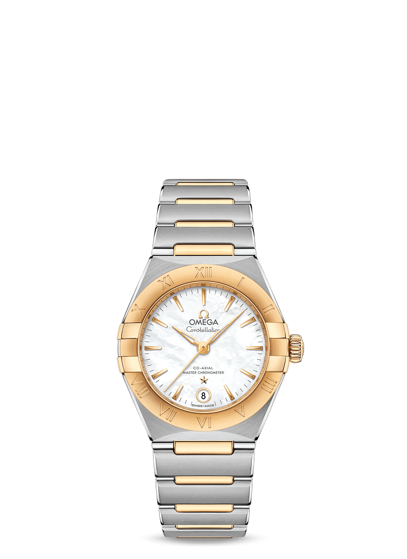 Steel ‑ yellow gold on Steel ‑ yellow gold
Constellation Manhattan
Omega Co‑Axial Master Chronometer 29 mm