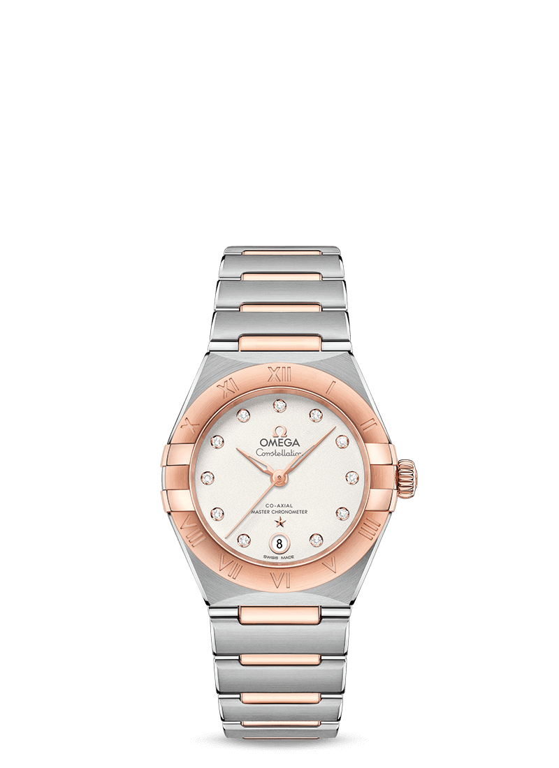 Steel ‑ Sedna™ Gold on Steel ‑ Sedna™ Gold
Constellation Manhattan
Omega Co‑Axial Master Chronometer 29 mm