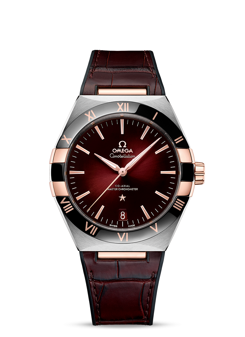 CONSTELLATION
CO‑AXIAL MASTER CHRONOMETER 41 MM
Steel ‑ Sedna™ Gold on leather strap