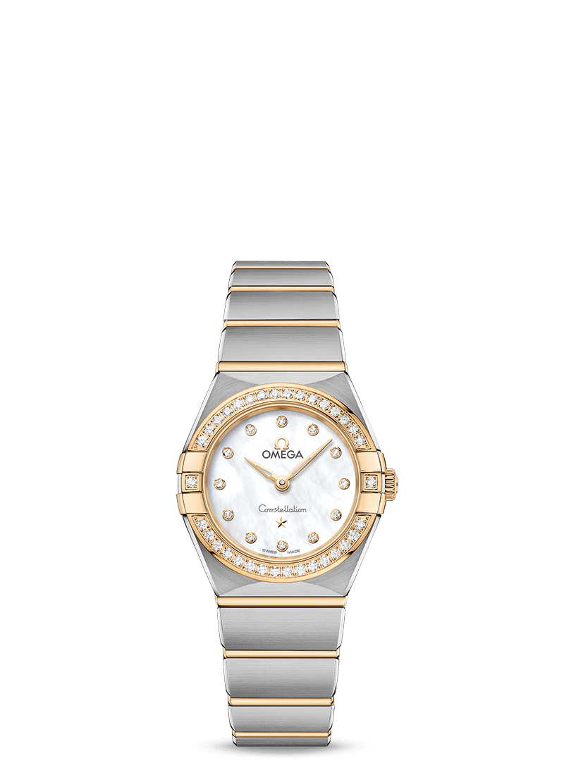 Steel ‑ yellow gold on Steel ‑ yellow gold Constellation Manhattan Quartz 25 mm