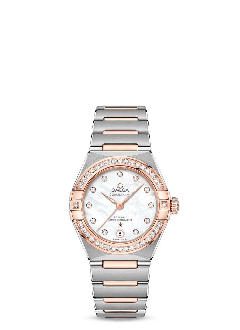 Steel ‑ Sedna™ Gold on Steel ‑ Sedna™ Gold
Constellation Manhattan
Omega Co‑Axial Master Chronometer 29 mm