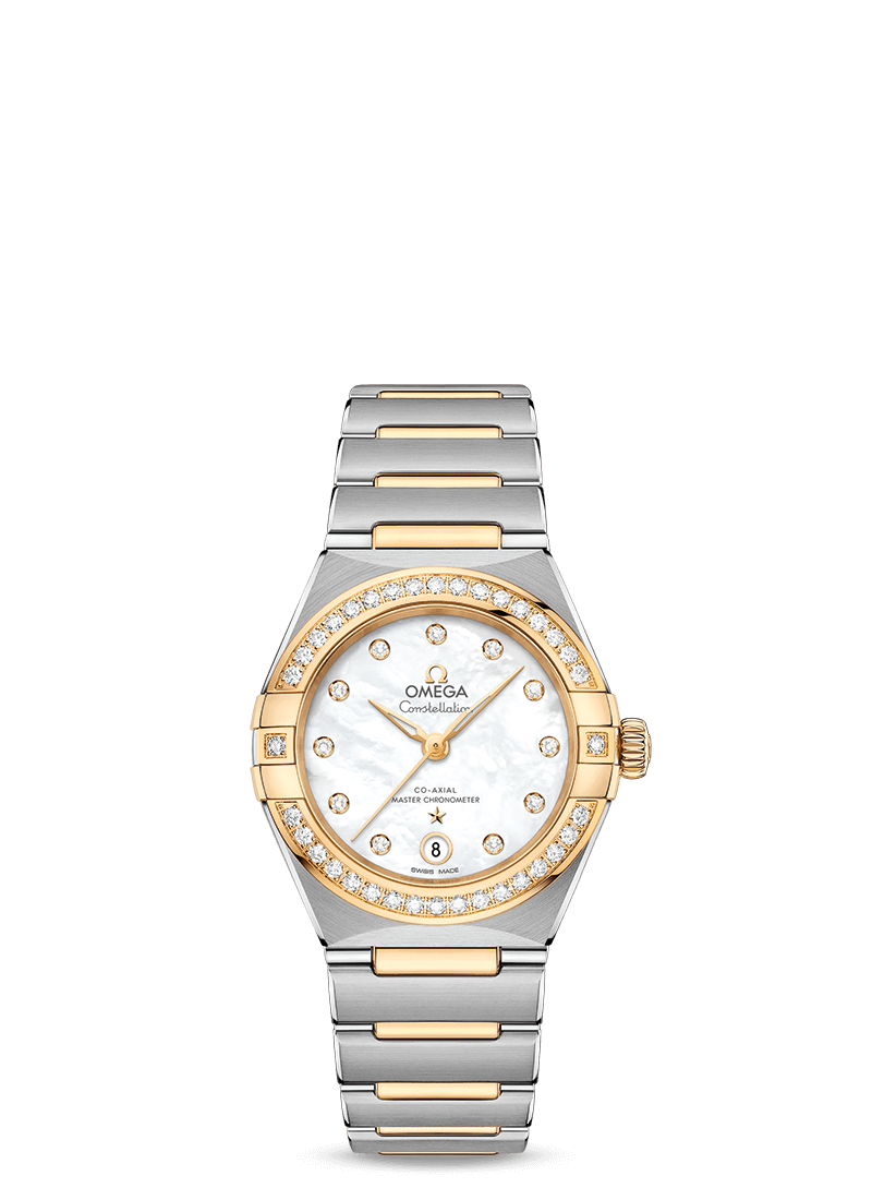 Steel ‑ yellow gold on Steel ‑ yellow gold
Constellation Manhattan
Omega Co‑Axial Master Chronometer 29 mm