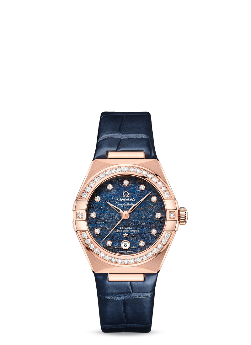 CONSTELLATION
CO‑AXIAL MASTER CHRONOMETER 29 MM
Sedna™ gold on leather strap