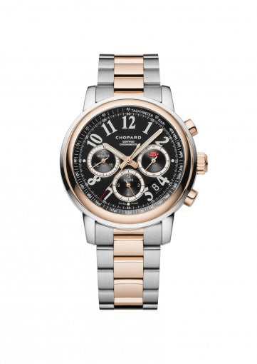 MILLE MIGLIA CHRONOGRAPH 18K ROSE GOLD AND STAINLESS STEEL