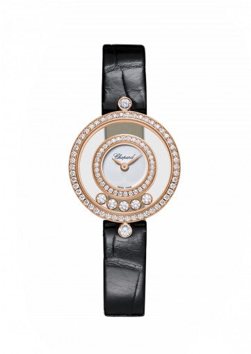 HAPPY DIAMONDS ICONS WATCH 18K ROSE GOLD AND DIAMONDS