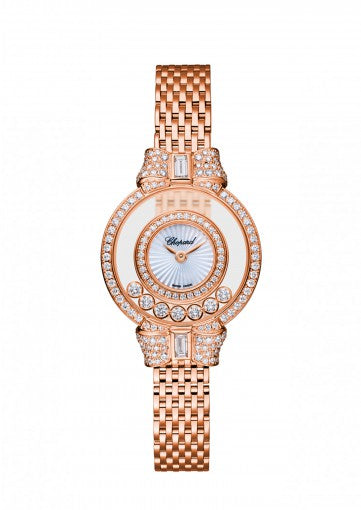 HAPPY DIAMONDS ICONS WATCH 18K ROSE GOLD AND DIAMONDS