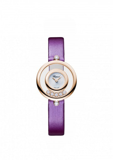 HAPPY DIAMONDS ICONS WATCH 18K ROSE GOLD AND DIAMONDS