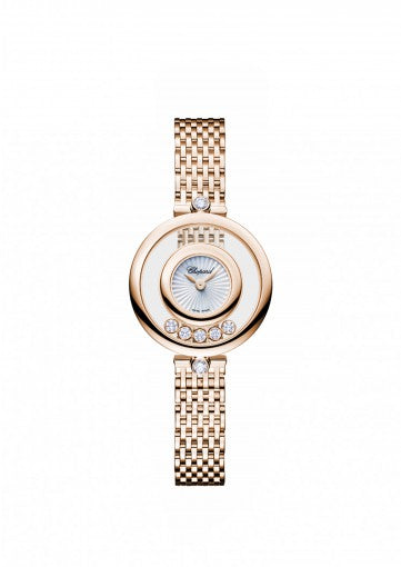 HAPPY DIAMONDS ICONS WATCH 18K ROSE GOLD AND DIAMONDS