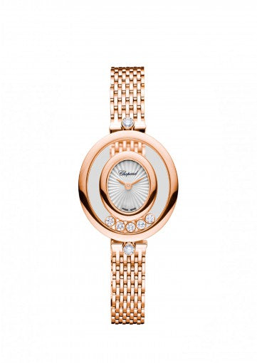 HAPPY DIAMONDS ICONS WATCH 18K ROSE GOLD AND DIAMONDS