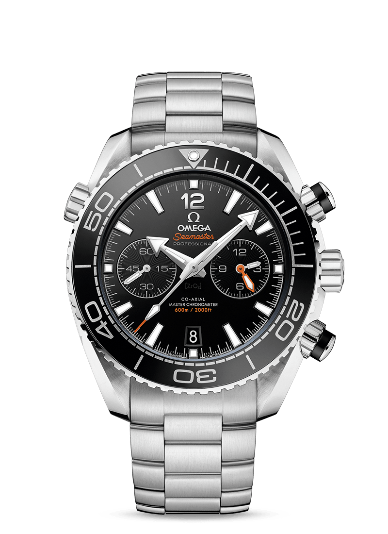 PLANET OCEAN 600 M OMEGA CO-AXIAL MASTER CHRONOMETER
CHRONOGRAPH 45.5 MM
Steel on steel