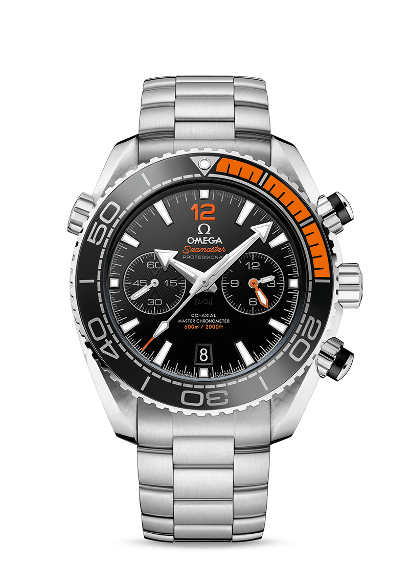 PLANET OCEAN 600 M OMEGA CO-AXIAL MASTER CHRONOMETER
CHRONOGRAPH 45.5 MM
Steel on steel