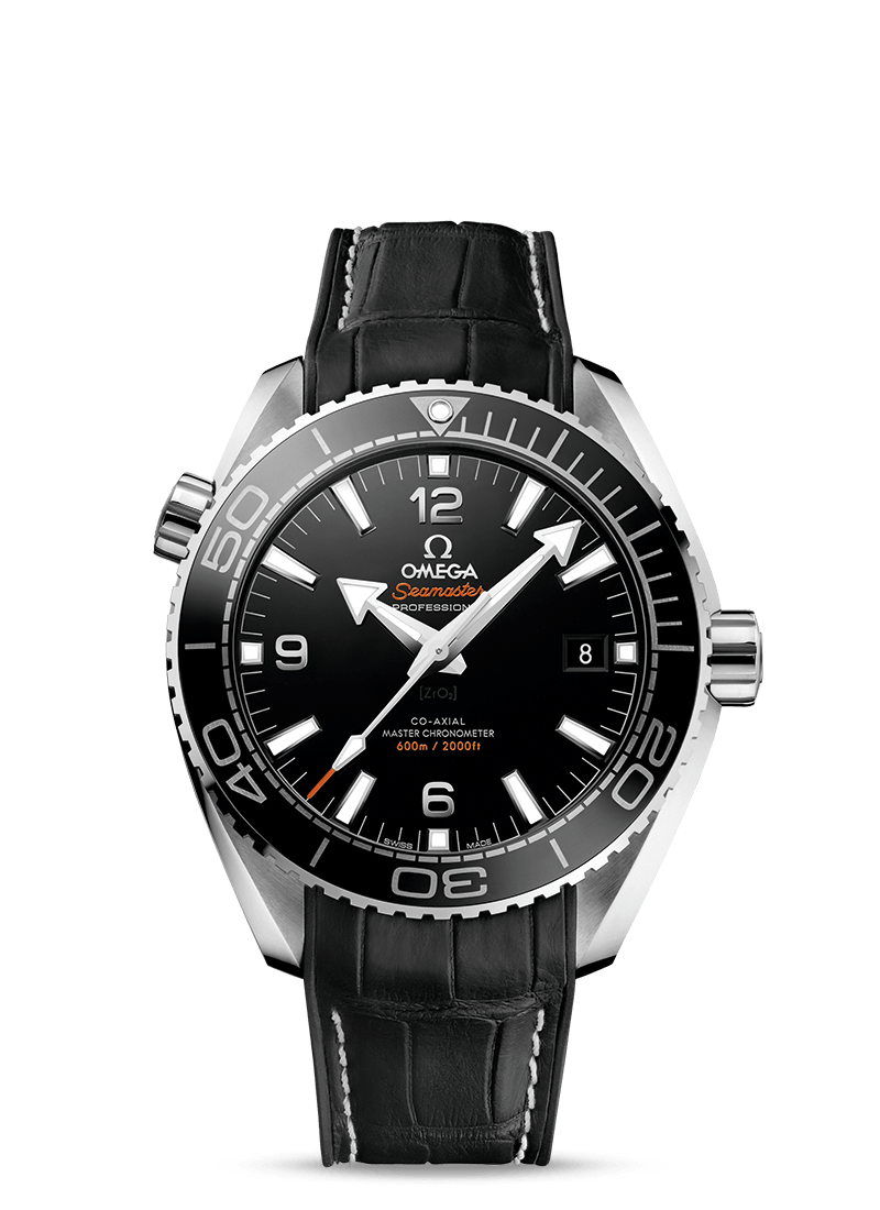 PLANET OCEAN 600 M OMEGA CO-AXIAL MASTER CHRONOMETER 43.5
MM
Steel on leather strap with rubber lining