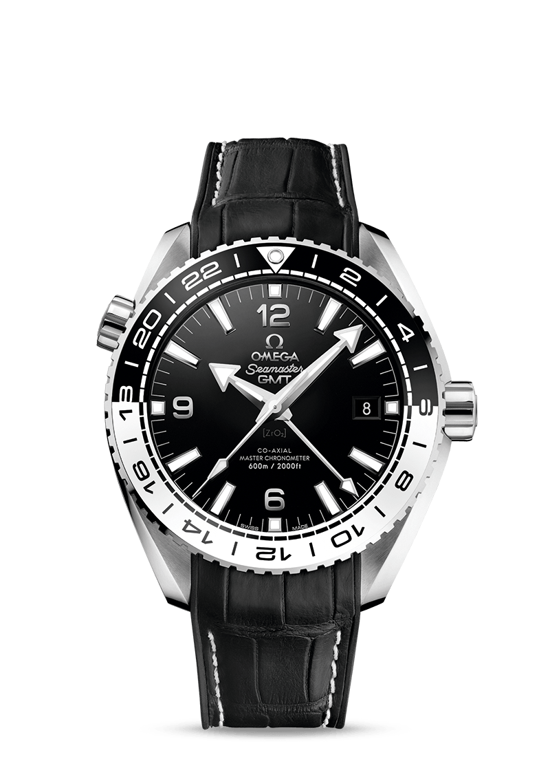 PLANET OCEAN 600 M OMEGA CO-AXIAL MASTER CHRONOMETER GMT
43.5 MM
Steel on leather strap with rubber lining