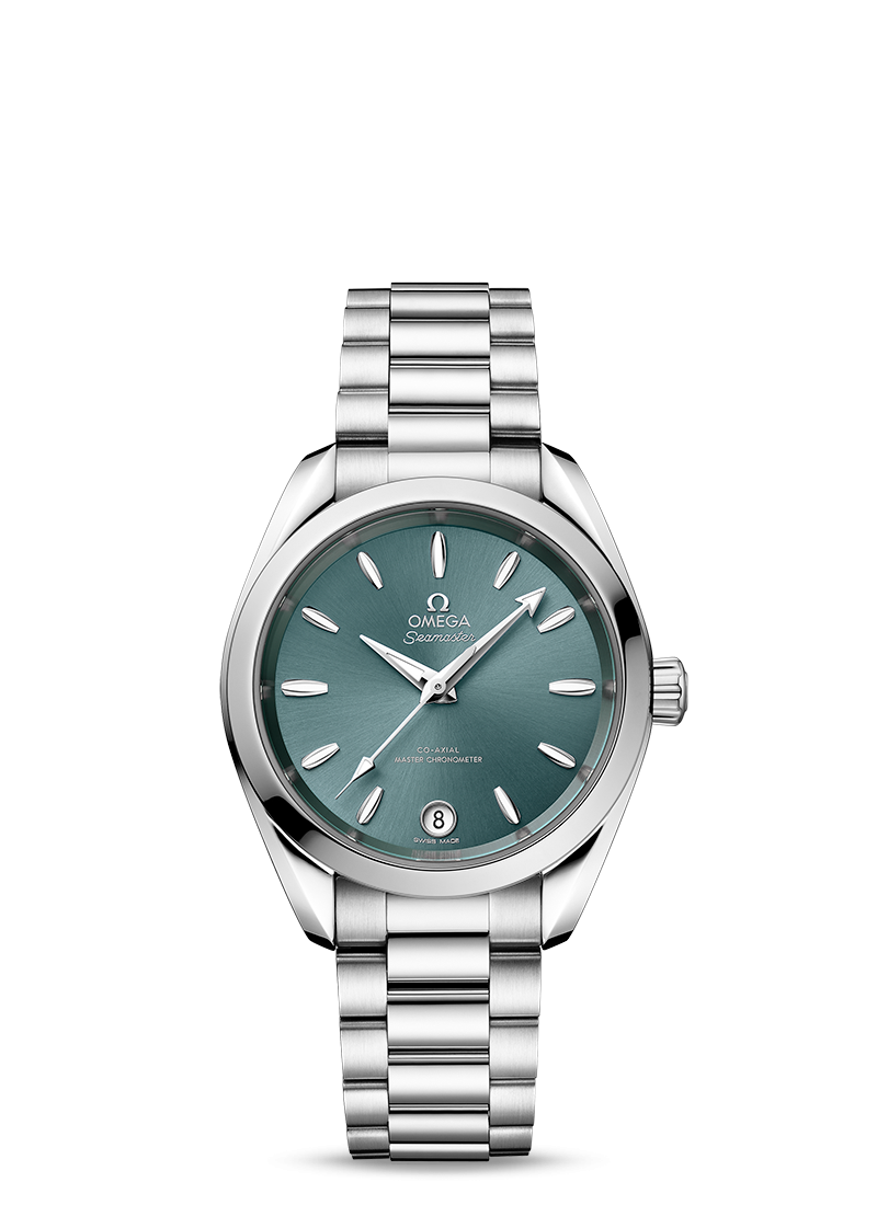 AQUA TERRA 150M
CO‑AXIAL MASTER CHRONOMETER 34 MM
Steel on steel