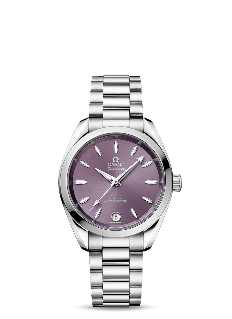 AQUA TERRA 150M
CO‑AXIAL MASTER CHRONOMETER 34 MM
Steel on steel