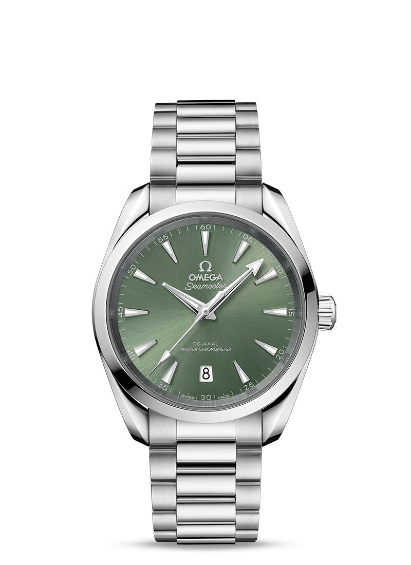 AQUA TERRA 150M
CO‑AXIAL MASTER CHRONOMETER 38 MM
Steel on steel