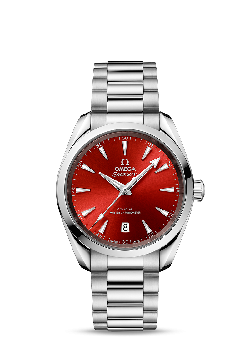 AQUA TERRA 150M
CO‑AXIAL MASTER CHRONOMETER 38 MM
Steel on steel