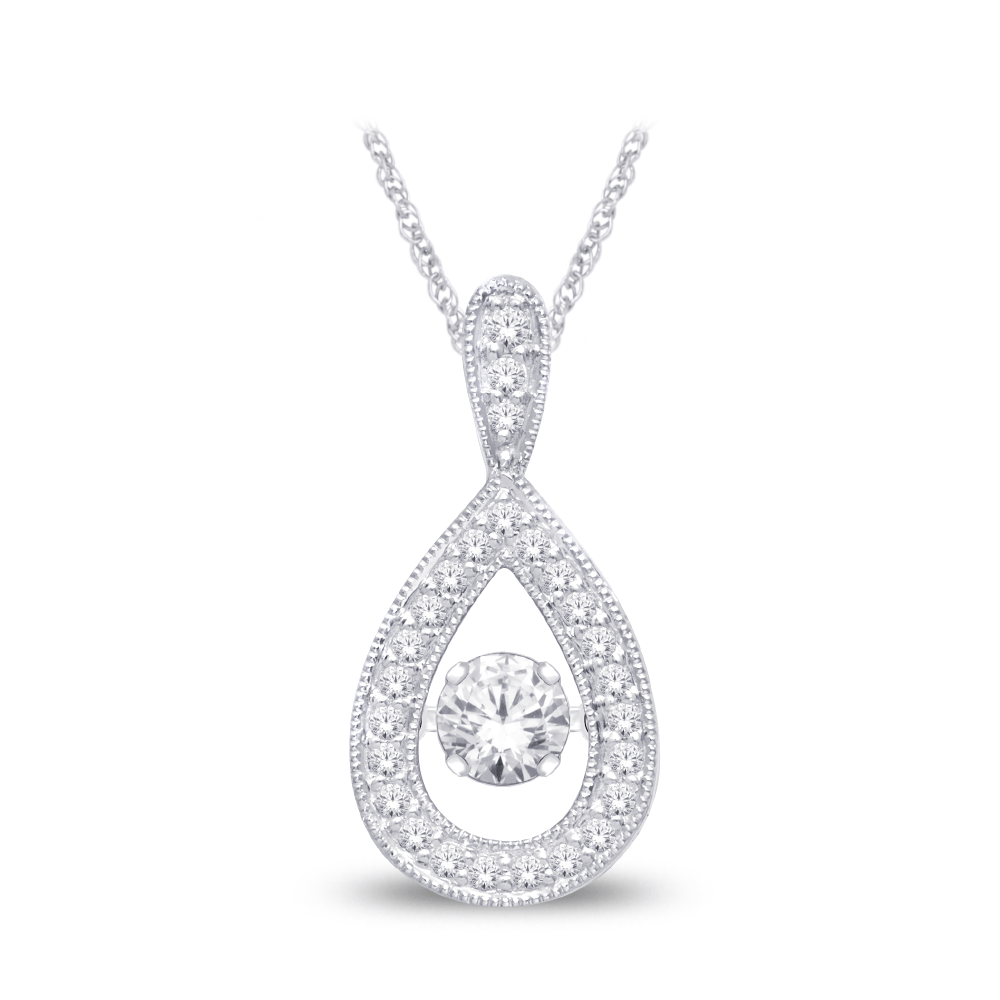 Dancing diamond pendant price discount
