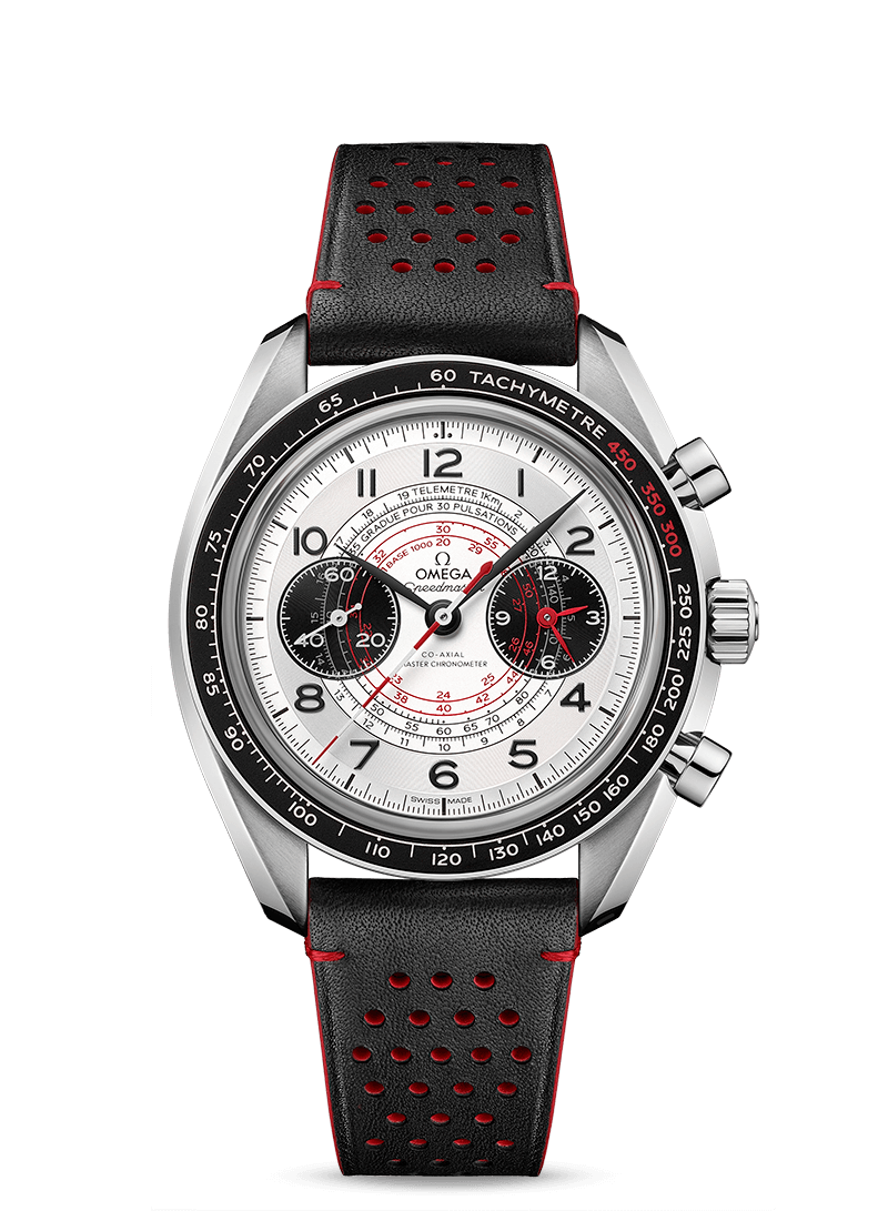 CHRONOSCOPE
CO‑AXIAL MASTER CHRONOMETER CHRONOGRAPH 43 MM
Steel on leather strap
