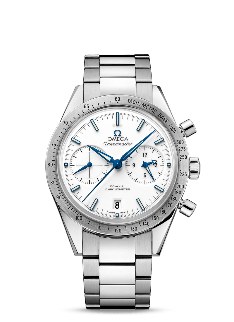 SPEEDMASTER '57 OMEGA CO-AXIAL CHRONOGRAPH 41.5 MM
Titanium on titanium