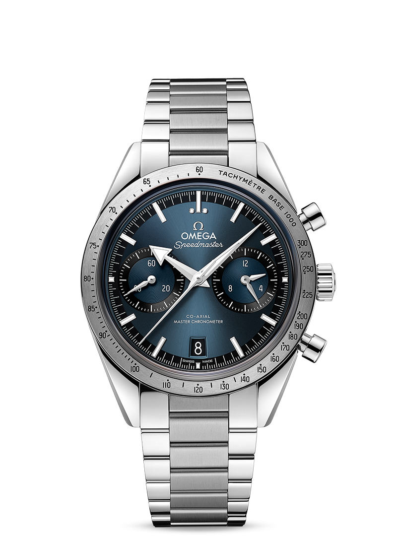 SPEEDMASTER '57
CO‑AXIAL MASTER CHRONOMETER CHRONOGRAPH 40.5 MM
Steel on steel