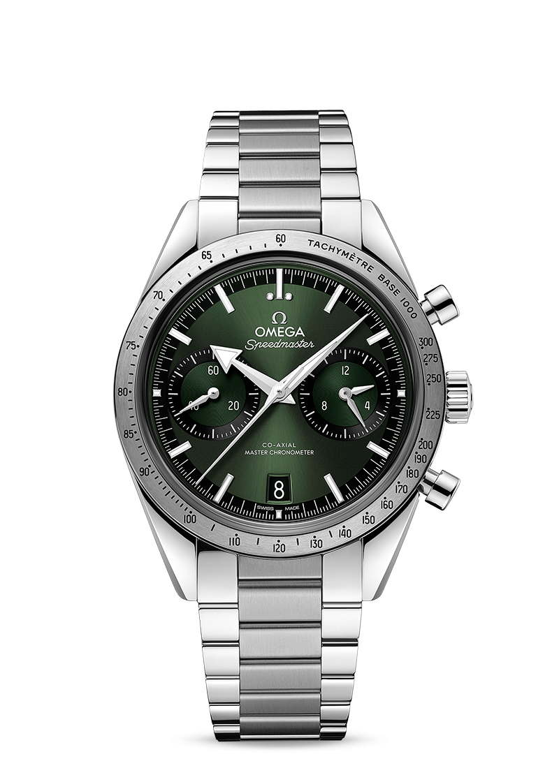 SPEEDMASTER '57
CO‑AXIAL MASTER CHRONOMETER CHRONOGRAPH 40.5 MM
Steel on steel