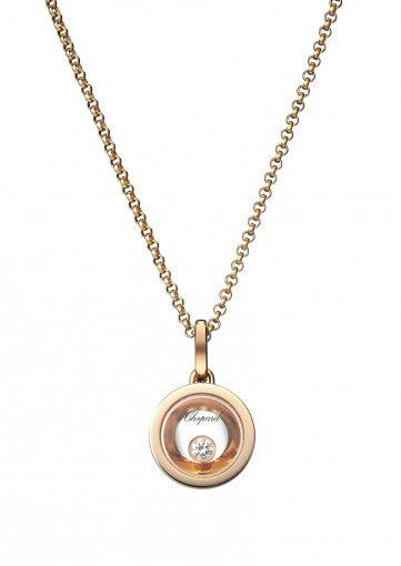 VERY CHOPARD PENDANT
18K ROSE GOLD AND DIAMOND