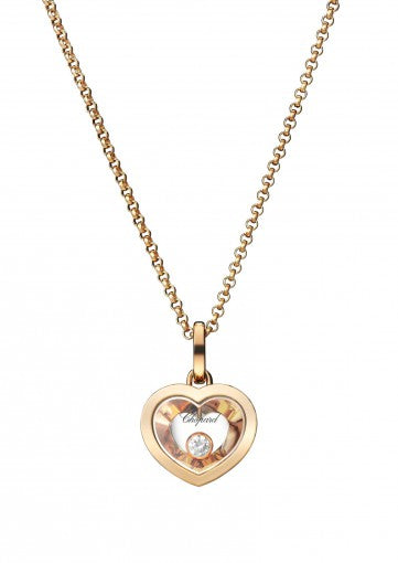 VERY CHOPARD PENDANT
18K ROSE GOLD AND DIAMOND
