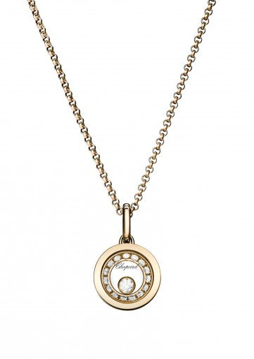 VERY CHOPARD PENDANT
18K ROSE GOLD AND DIAMONDS