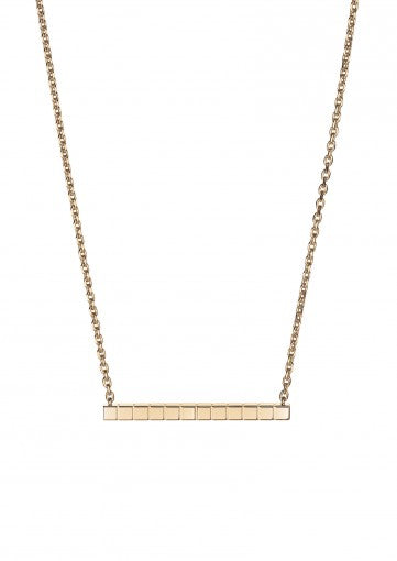 ICE CUBE PURE NECKLACE
 18K ETHICALLY CERTIFIED "FAIRMINED" ROSE GOLD