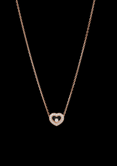HAPPY DIAMONDS ICONS NECKLACE
18K ROSE GOLD AND DIAMONDS