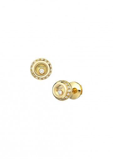 MISS HAPPY EARRINGS18K YELLOW GOLD AND DIAMONDS