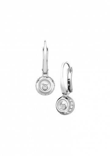 MISS HAPPY EARRINGS18K WHITE GOLD AND DIAMONDS