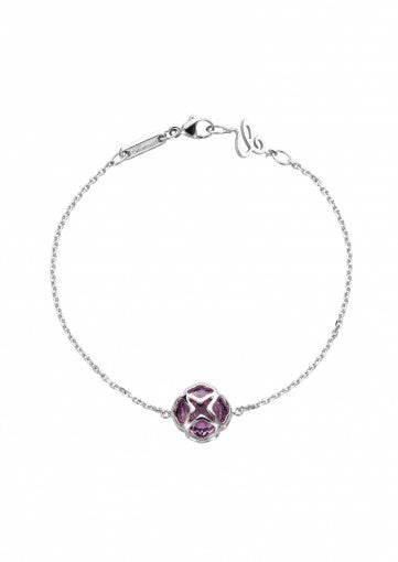 CHOPARD IMPERIALE COCKTAIL BRACELET
18K WHITE GOLD AND AMETHYST