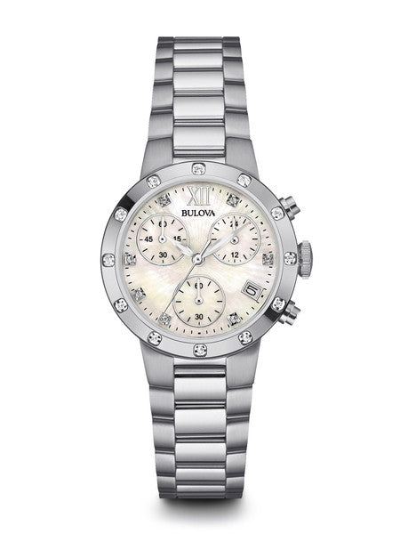 Women's Diamond Chronogaph Watch
