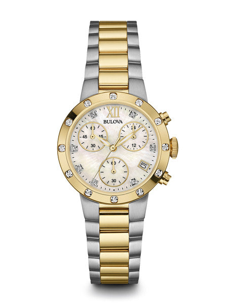 Women's Diamond Chronogaph Watch