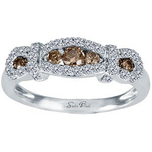 Brown Diamond Ring