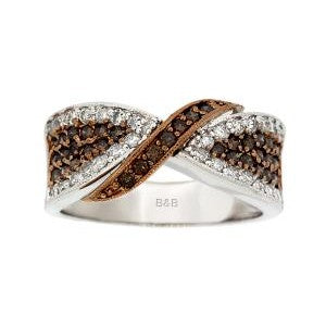 Brown Diamond Ring