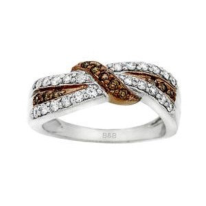 Brown Diamond Ring
