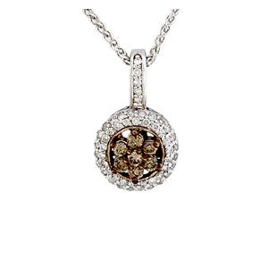 Brown Diamond Pendant