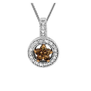 Brown Diamond Pendant