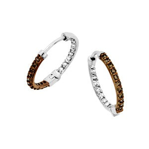 Brown Diamond Earrings